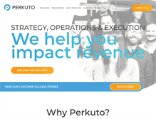Tablet Screenshot of perkuto.com